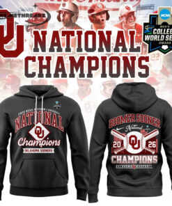 Oklahoma Sooners 2026 NCAA Division I Baseball National Champ Hoodie