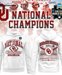 Oklahoma Sooners 2026 NCAA Division I Baseball National Champ Hoodie