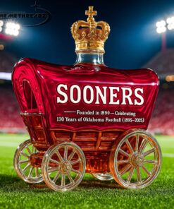 Oklahoma Sooners Schooner Whiskey Bottle – Limited Edition