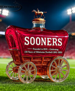Oklahoma Sooners Schooner Whiskey Bottle – Limited Edition