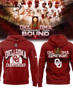 Oklahoma Sooners baseball 2026 Championship Hoodie &Tee