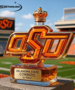 Oklahoma State Cowboys “Go Pokes!” Limited Edition Whiskey Bottle