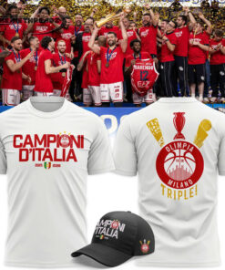Olimpia Milano 2026 Italian Champions T-shirt