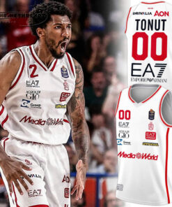 Olimpia Milano 2026 Red Basketball Jersey
