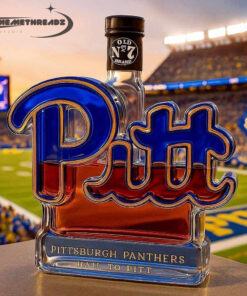 Pittsburgh Panthers “Hail to Pitt” Limited Edition Whiskey Bottle