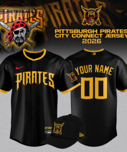 Pittsburgh Pirates 2026 City Connect Limited Custom Baseball Jersey Pittsburgh Pirates 2026 City Connect Limited Custom Baseball Jersey