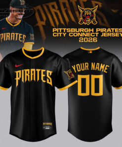 Pittsburgh Pirates 2026 City Connect Limited Custom Baseball Jersey