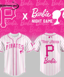 Pittsburgh Pirates x Barbie Night Game Custom Jersey