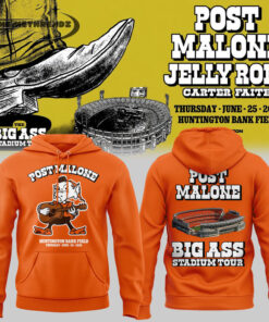 Post Malone Tour 2025 At Huntington Bank Field Hoodie & Tee Post Malone Tour 2025 At Huntington Bank Field Hoodie & Tee