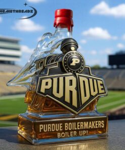 Purdue Boilermakers Boiler up Train Shaped Whiskey Bottle – Limited Edition