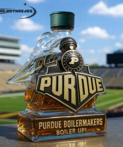 Purdue Boilermakers Boiler up Train Shaped Whiskey Bottle – Limited Edition