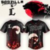 Chiba Lotte Marines Special Godzilla Minus Zero Baseball Jersey Chiba Lotte Marines Special Godzilla Minus Zero Baseball Jersey