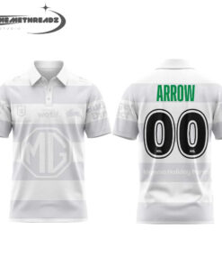 South Sydney Rabbitohs Arrow White 2026 Customize  Polo