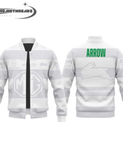 South Sydney Rabbitohs Arrow White 2026 Baseball Jacket