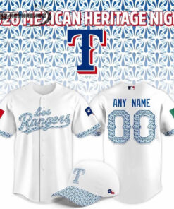 Texas Rangers 2026 Mexican Heritage Night Customize baseball Jersey
