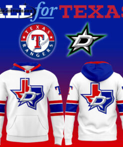 Texas Rangers x Dallas Stars Night 2026 Hoodie
