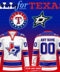 Texas Rangers x Dallas Stars Night 2026 Jersey