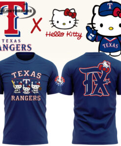 Texas Rangers x Hello Kitty Night Limited T-shirt