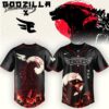 Hokkaido Nippon-Ham Fighters Special Godzilla Minus Zero Baseball Jersey Hokkaido Nippon-Ham Fighters Special Godzilla Minus Zero Baseball Jersey