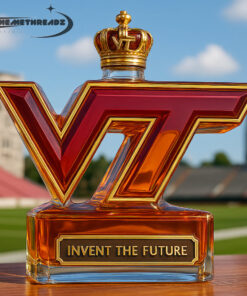 Virginia Tech Hokies “Invent The Future” Limited Edition Whiskey Bottle
