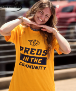 Preds In The Community Shirt
