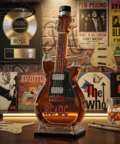 AC/DC Guitar Shaped Limited Edition Whiskey Bottle AC/DC Guitar Shaped Limited Edition Whiskey Bottle