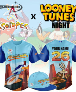 Albuquerque Isotopes x Topes Looney Tunes Night Limited Custom Baseball Jersey