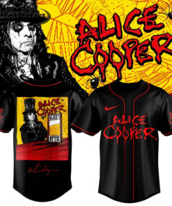 Alice Cooper “Alice’s Attic Tour” 2026 Baseball Jersey