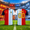 Argentina Minions World Cup 2026 Soccer Jersey