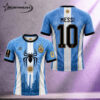 Argentina Messi 10 World Cup 2026 Home Away Mashup Baroque Gold Soccer Jersey Argentina Messi 10 World Cup 2026 Home Away Mashup Baroque Gold Soccer Jersey