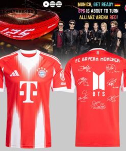 BTS x FC Bayern München Limited Edition Soccer Jersey