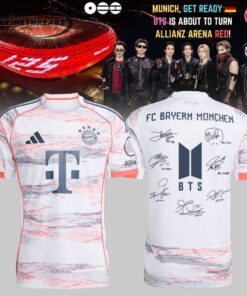 BTS x FC Bayern München New Version Soccer Jersey
