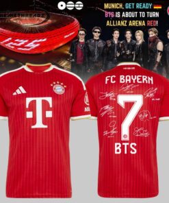 BTS x FC Bayern München Soccer Jersey