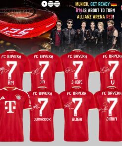 BTS x FC Bayern München Special Soccer Jersey
