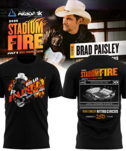 BYU Football x Brad Paisley Stadium Of Fire Tour Black Hoodie/Tee/Sweatshirt