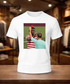 Balogun Red Card Trump Meme 2D T-Shirt