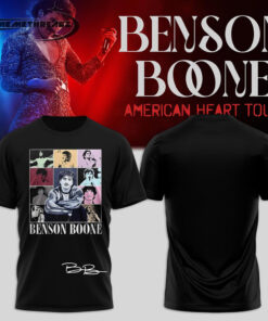 Benson Boone American Heart World Tour 2D TShirt