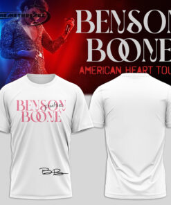 Benson Boone American Heart World Tour 2D TShirt