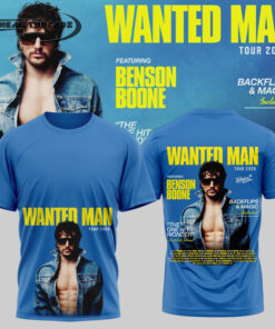 Benson Boone Wanted Man signed 3D TShirt