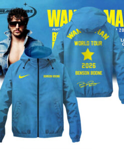 Benson Boone Wanted Man signed Windbreaker Jacket