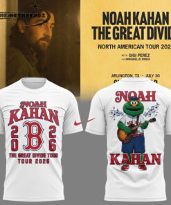 Boston Red Sox x Noah Kahan – The Great Divide Tour 2026 T-Shirt