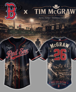 Boston Red Sox x Tim McGraw Concert Night Limited Jersey