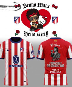 Bruno Mars The Romantic Tour 2026 Madrid Spain Exclusive Fan Shirt
