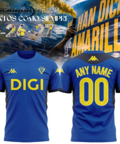 Cádiz CF 2026/27 Pre-Game Training Shirt – Kappa Blue Soccer Jersey