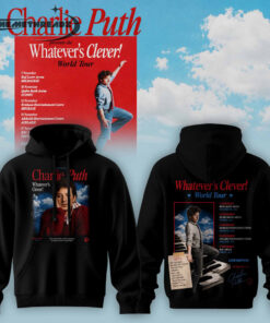 Charlie Puth “Whatever’s Clever!” World Tour Hoodie