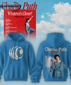 Charlie Puth “Whatever’s Clever!” World Tour Hoodie