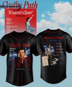 Charlie Puth “Whatever’s Clever!” World Tour Jersey