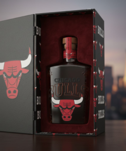 Chicago Bulls “Windy City Jordan Era” Whiskey Bottle