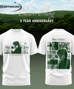 Clairo Sling 5 Year Anniversary Premium 3D Tshirt