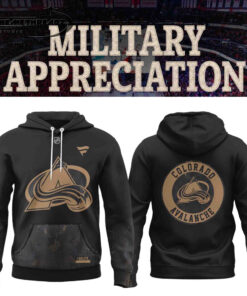Colorado Avalanche Military Appreciation – Pride and Gratitude! Hoodie